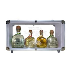 Patron Tequila Luxury Gift Pack (750 ml, 1 pk.) and (375 ml, 3 pk.)
