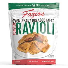 Fazio's Breaded Toasted Meat Ravioli, Frozen, 36 oz.