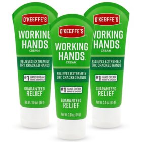 O'Keeffe's Working Hands Hand Cream, 3 oz., 3 pk.