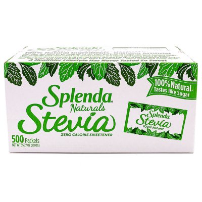  PURE VIA Stevia Sweetener Packets, Sugar Substitute, Natural  Sweetener, Erythritol Free, Zero Calorie Natural Sweetener Packets, 1,000  Count, (Pack of 1) : Grocery & Gourmet Food