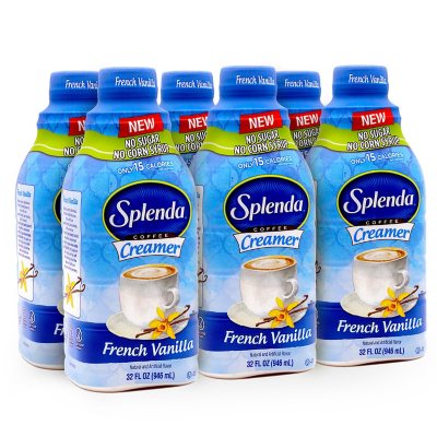 Splenda Coffee Creamer French Vanilla 32 Oz 6 Pk Sam S Club