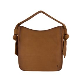 Frye Nora Knotted 100% Genuine Leather Women's Hobo Shoulder Bag