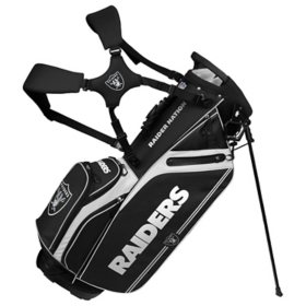 WinCraft Las Vegas Raiders Hybrid Standing Golf Bag