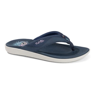 SALT LIFE WOMEN'S FLIP FLOP - NAVY 7:- 7, Navy