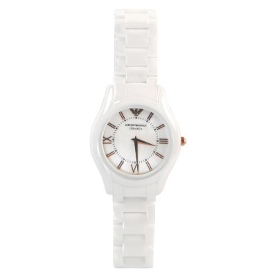 EMPORIO ARMANI CERAMICA ホワイト Emporio Armani Ceramica Chronograph White Dial White Ceramic