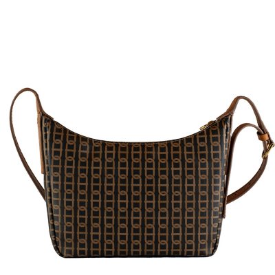 Fossil Cecilia Small Crossbody Bag:- Brown/Multi Print