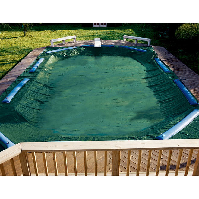 LifeSmart 25'x45'12 Yr Winter Cover for In Ground Pools