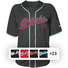 MLB Adult Button Down Jersey