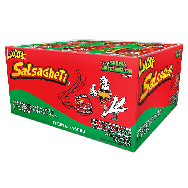 Salsagheti Watermelon, 0.84 oz., 24 pk.