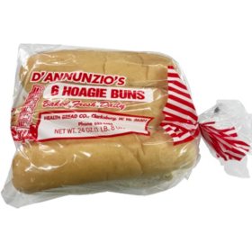 D'Annunzio's Hoagie Buns 6 ct.