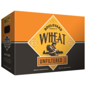 Boulevard Wheat Unfiltered Beer 12 fl. oz. bottle, 12 pk.