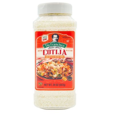 Tio Francisco Grated Cotija Shaker (20 oz.) Sam's Club