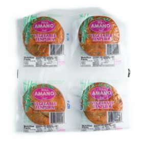 Hilo's Amano Finest Vegetable Tempura Deep Fried Fish Cake, 5.5 oz., 4 ct.