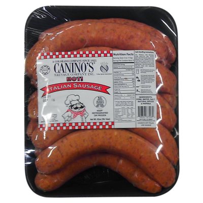 Canino s Hot Italian Sausage 62 oz. Sam s Club