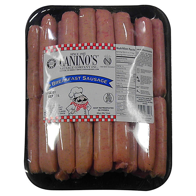 Canino's Breakfast Sausage - 62 oz.