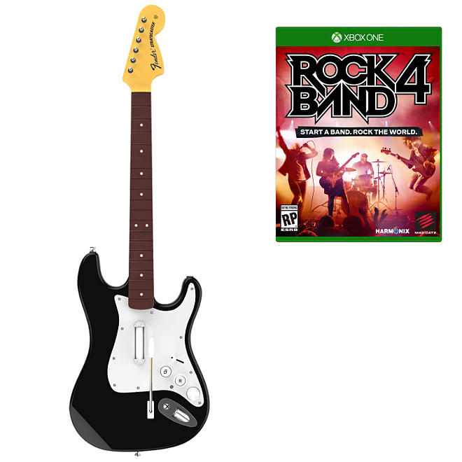 Rock Band 4: Wireless Guitar Bundle for Xbox One