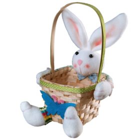 9.5" Easter Bunny and Basket