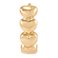 Heart, variant on Micro Mini 14k Gold Huggie Earrings