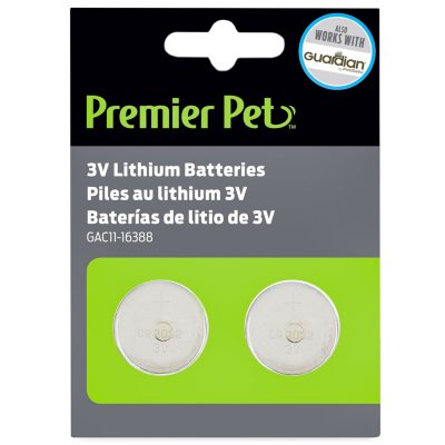 Premier Pet 3V Batteries (2 pk.)