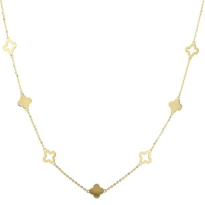 14K Yellow Gold 18