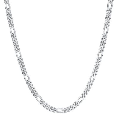 Figaro Chain Necklace in Sterling Silver - Sam's Club