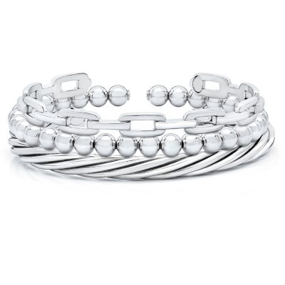 Sterling silver beaded bracelet sale sam's club