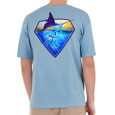 Guy Harvey Men's Short Sleeve Graphic Crew Neck T-shirt - Sam's Club