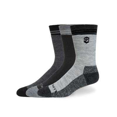 Free Country 3 Pack Crew Socks 