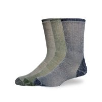 Free Country Men's 3 Pack Wool Hiker Sock