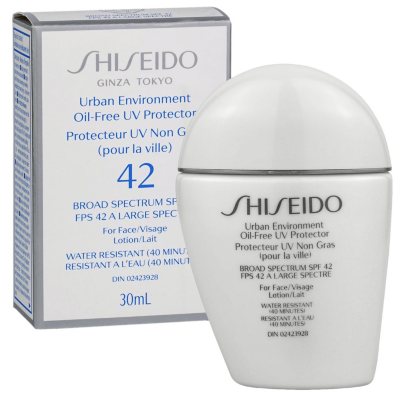 Shiseido Urban Environment Oil Free UV Protector SPF 42 (1 oz ) Sam #39 s