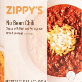 Zippy's No Bean Chili 20 oz. ea., 2 pk.