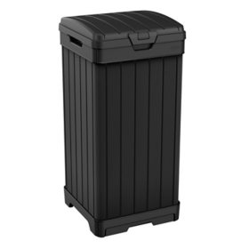 Keter Outdoor Trash Can Graphite Gray