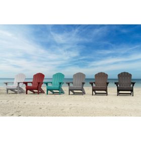 Keter Weather-Resistant Adirondack Chair, Various Colors