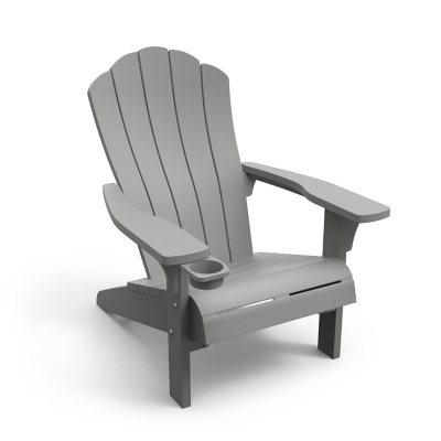 Gray for sale online Keter Adirondack Chair Furniture 