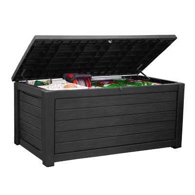 Keter 165-Gallon Resin Outdoor Deck Box (2 colors)