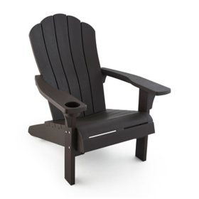 Keter Everest Adirondack Chair with Integrated Cupholder (Assorted Colors)