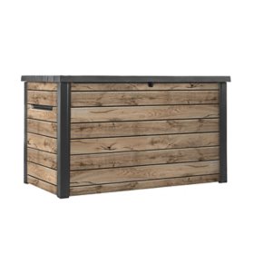 Keter 230 Gal. Resin Deck Box Signature Collection Indoor/Outdoor Storage