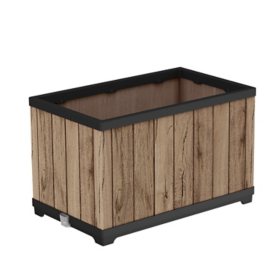 Keter Signature Collection 30" Resin Rectangle Planter