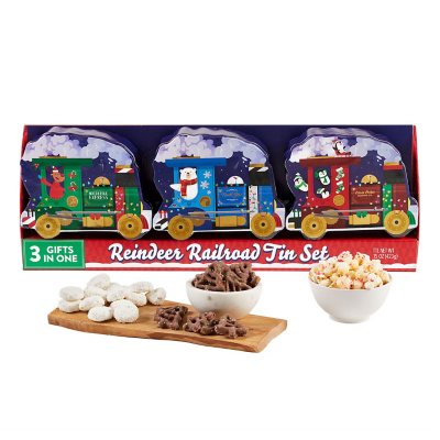 Holiday train in a hot sale tin