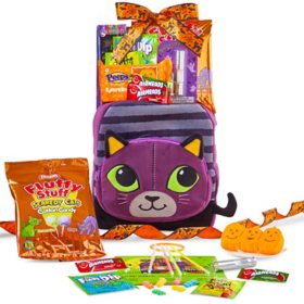 Halloween Plush Cat Backpack Gift