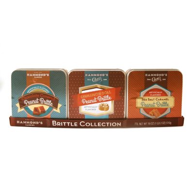 Hammond's Holiday Brittle Gift Set (3 tins) Sam's Club