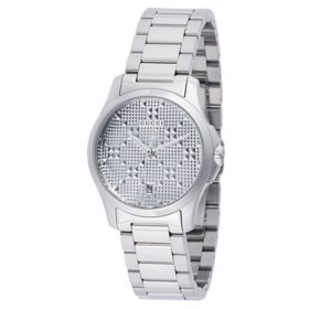 Gucci G-Timeless Silver Bracelet Watch, 27mm