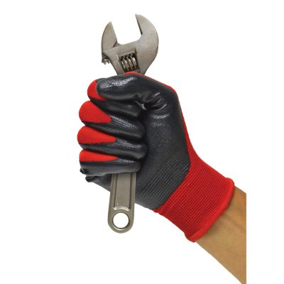 Grease Monkey D25232 Men's Work Gloves - Red - L Each