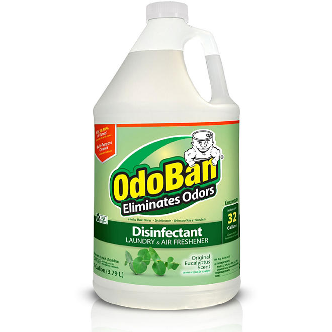 OdoBan Odor Eliminator and Disinfectant Concentrate, Eucalyptus Scent (1 gal.)