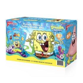 Crunch Pak SpongeBob Deli Snack Tray, 1.7 oz., 8 pk.