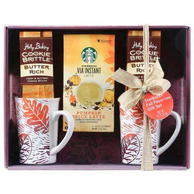 Starbucks Harvest Latte Gift Set - Sam's Club