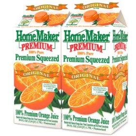 Homemaker Orange Juice 59 fl. oz., 2 pk.