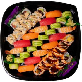 FujiSan Kobe Sushi Roll Party Tray, 42 ct.