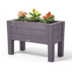 Step2 Lakewood Raised Planter - Dark Cedar