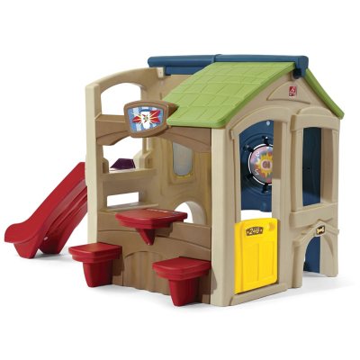 target playhouse with slide